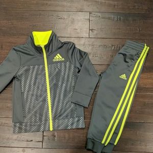 Boys Adidas jacket with matching pants